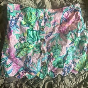 Lilly Pulitzer Mermaid in the Shade Skort